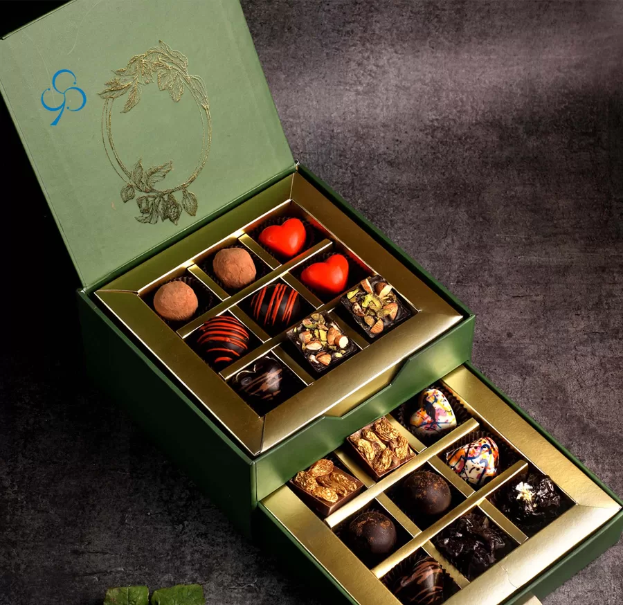 Customize chocolate boxes manufacturing in UAE