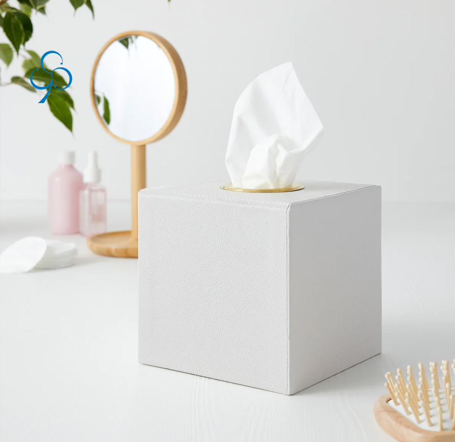 square shape tissue box 