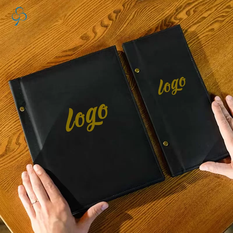 branded bill folders