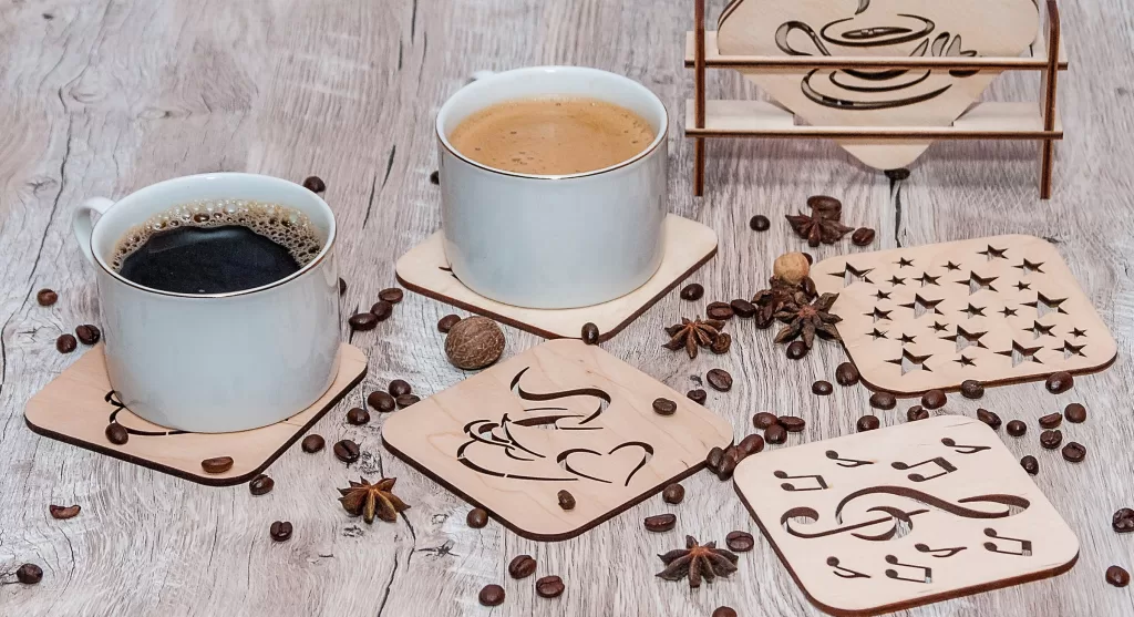 tea coasters for hotels and restaurants in the UAE