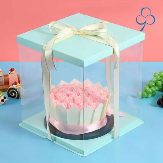 Custom Acrylic Cake Boxes