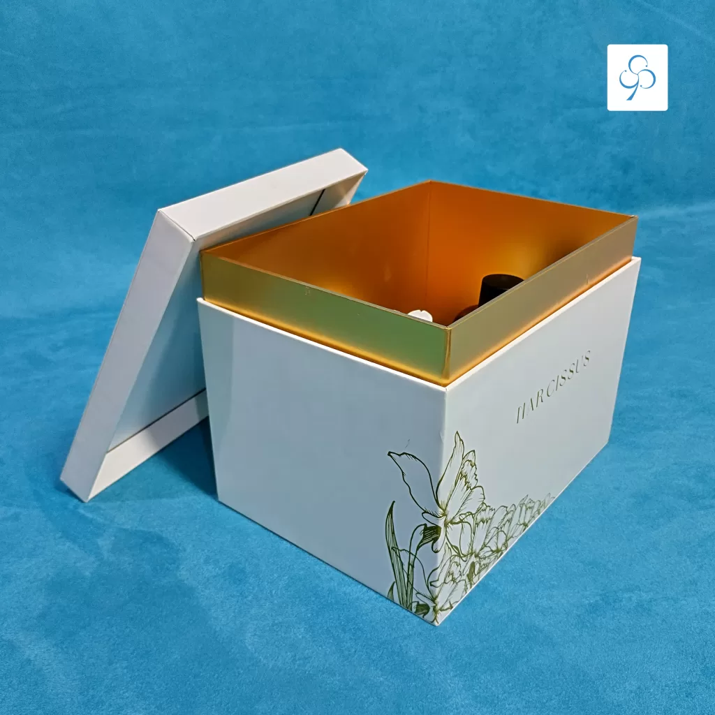 luxury grey board rigid boxes