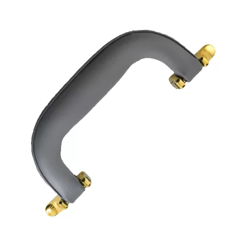 black and gold handle for packaging trays or boxes, 60x120mm