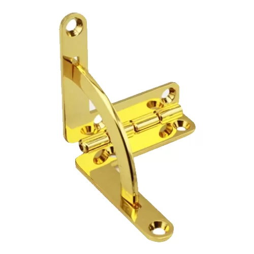 gold folding hinge for box lids, size 30x32mm