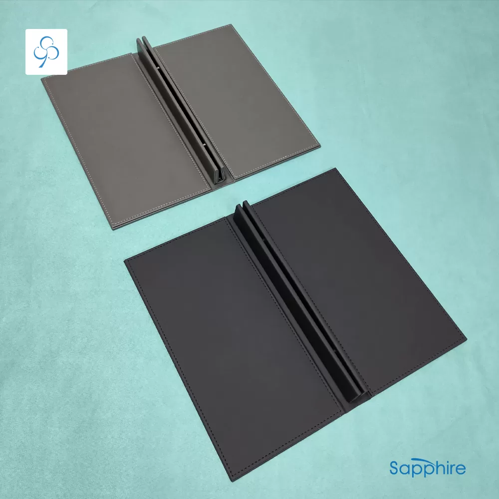 modern and minimal menu cover styles